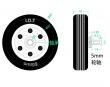  LD Technology Electric Brake System 60mm With 5.0mm Wheel Shaft 