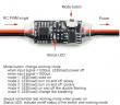  Elechawk RC Remote On / Off Switch & Lighting Module With 5 Mode 