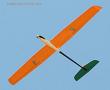  OK Pilot Stevia Electric Sail Plane With Motor, Spinner & Folding Propeller 