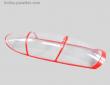  Freewing Yak-130 Red Plastic Canopy Part 