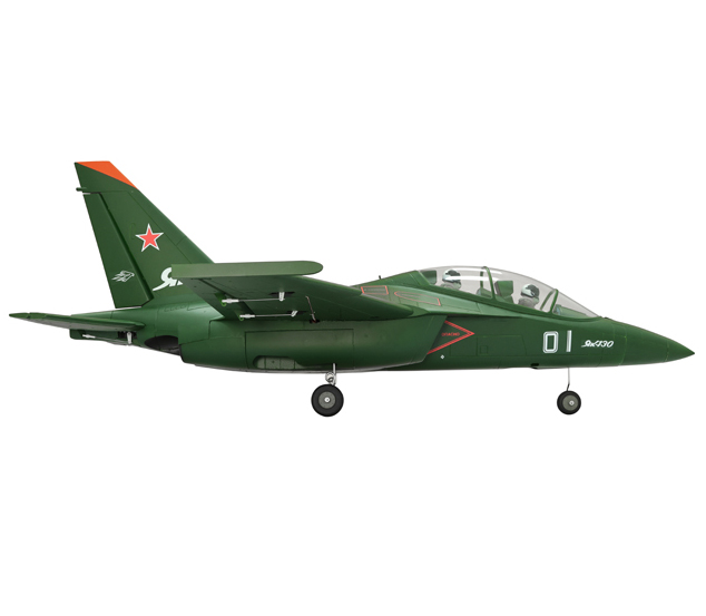  Freewing Yak-130 GN 70mm 12 Blade EDF Jet 6S IR PNP Version 