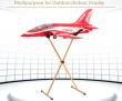  FMS Airplane X Display Stand V2 Version - Silver 