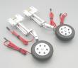  JP Hobby ER-010 Electric Retract Landing Gear Set With Single Front Wheel 